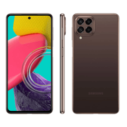 Samsung Galaxy M53 128GB 5G - 6GB RAM - Marrom - 0... - DISTRIBUIDORDECELULARES