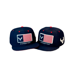 BONE DJW AZ MAR BANDEIRA USA - DJANGUS WEST