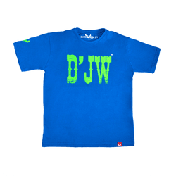 CAMISETA D'JANGUS WEST BASE AZUL ROYAL D'JW - DJANGUS WEST