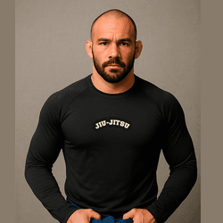 Camiseta Manga Longa Rash Guard para Jiu- Jitsu.03... - DJON