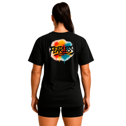 Camsieta Ovesized Feminina Fitness Fearless - OVER... - DJON