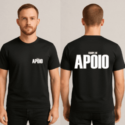 Camiseta de Uniforme para eventos Equipe de Apoio ... - DJON