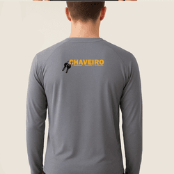 Camiseta Manga Longa Uniforme para Chaveiro - ML-C... - DJON