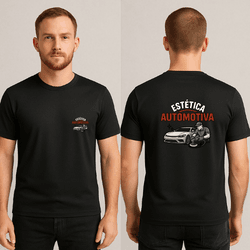 Camiseta Manga Curta de Uniforme para Estética Aut... - DJON