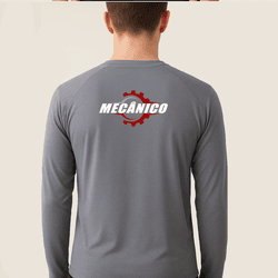 Camiseta Manga Longa Uniforme para Mecânico - ML-... - DJON