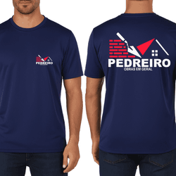Camiseta Uniforme personalizada para Pedreiro - P... - DJON
