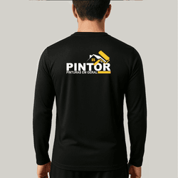 Camiseta Manga Longa de Uniforme para dia a dia de... - DJON