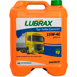 Óleo 15W40 Lubrax Top Turbo Essencial API CI4 / SL... - DNA DO CARRO®