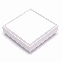 RALO INVISIVEL QUADRADO 11X11 BRANCO - ALC-RD100-B... - Docvi Distribuidora