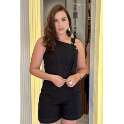 Corselet de alfaiataria - 17411 - Dominique por Fátima Abrahão | Elegante e atemporal