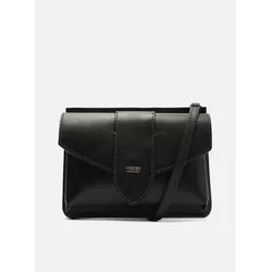 Mini Bolsa Preta Arezzo Couro Mel Porta-Celular - Donna Lu