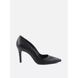 Scarpin Couro Preto - Donna Lu