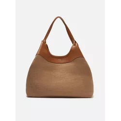 Bolsa Arezzo Shopping Marrom Natural Grande