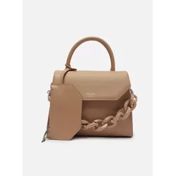 Bolsa Arezzo Satchel Nude Iara Média Giorno - Donna Lu