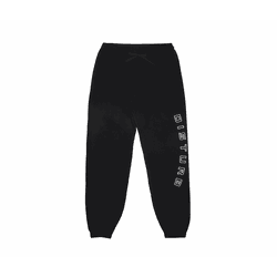 Outline Arch Fleece Pants Disturb Black - 4745 - DREAMS SKATESHOP