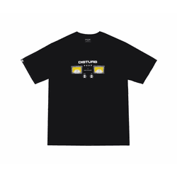 Camiseta Disturb VU Meter Black - 4749 - DREAMS SKATESHOP
