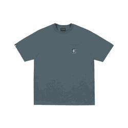 Camiseta Disturb Heritage Pocket Greyish Blue - 49... - DREAMS SKATESHOP