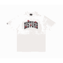 Camiseta Disturb College Off White - 5075 - DREAMS SKATESHOP