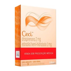 Ceci Drospirenona 2mg + Estradiol 1mg 28 comprimid... - Drogacenter