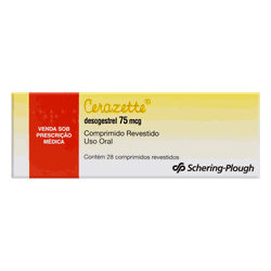 Cerazette Desogestrel 75mcg 28 comprimidos - 6215 - Drogacenter