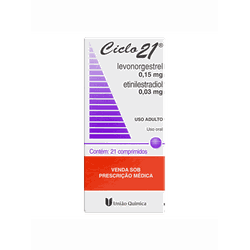 Ciclo 21 Levonorgestrel 0,15mg + Etinilestradiol 0... - Drogacenter