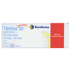 Tamisa 30 Gestodeno 75mcg + Etinilestradiol 30mcg ... - Drogacenter