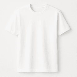 Camiseta Básica Masculina Branco - BLCS.BCO - LORENZZO LOPEZ DROPSHIPPING