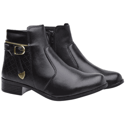 Bota Feminina 207 Preta - 207pt - Drop no Brasil