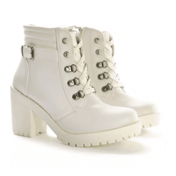 BOTA AMARRAR FEMININA MARFIM (SOMENTE PEDIDO) - BT... - Drop no Brasil