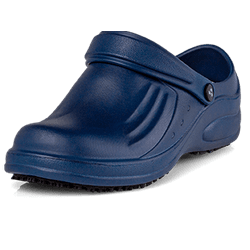 Babuche Antiderrapante BB61 Azul Marinho Soft work... - Duck Custom EPI