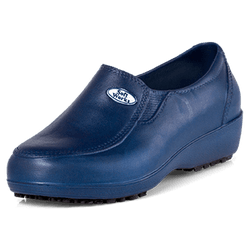 Sapato Feminino Antiderrapante BB95 Azul Marinho S... - Duck Custom EPI