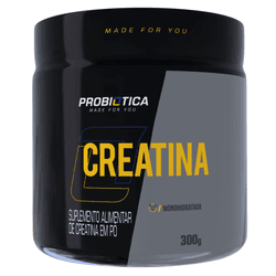 Creatina 300g - Monohidratada - Probiótica - For Life Nutrition