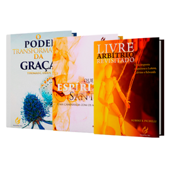 Kit com-3 Livros - 004 - EDITORA PALAVRA FIEL