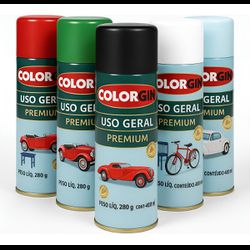 Tinta Spray Uso Geral Colorgin 400ml - Multi-Super... - EDU TINTAS GUARULHOS