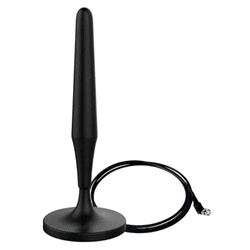 Antena Digital Interna HDTV VHF/UHF Amplificada 25... - Eletrônica Faria