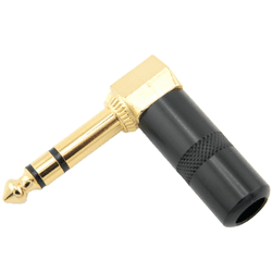 PLUG P10 MONO PROFISSIONAL 90º - Eletrônica Faria