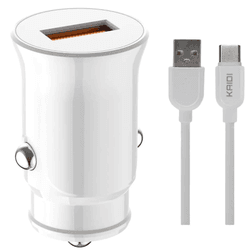 Carregador Veicular Turbo QC 3.0 KAIDI - Eletrônica Faria