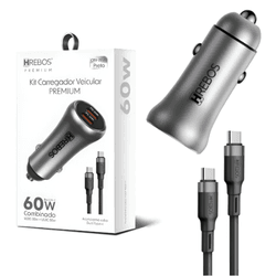 KIT Carregador Veicular Premium 60W - Eletrônica Faria