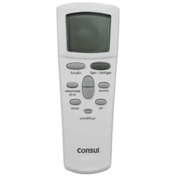 Controle Ar Condicionado Consul Original - Eletrônica Faria