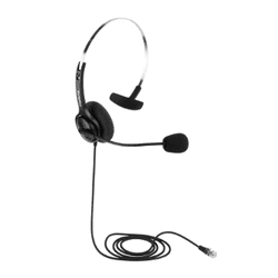 Fone Headset Mono RJ9 CHS 40 P/Call centers Intelb... - Eletrônica Faria