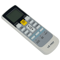 Controle Ar Condicionado Paralelo Fujitsu LE-7437 - Eletrônica Faria