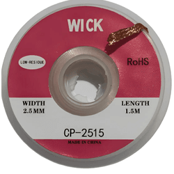 Malha Dessoldadora para solda SMD - 2,5X1,5mm - WI... - Eletrônica Faria