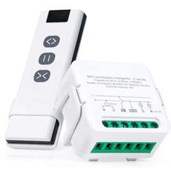 Minicontrolador Inteligente Wireless + Controle Re... - Eletrônica Faria