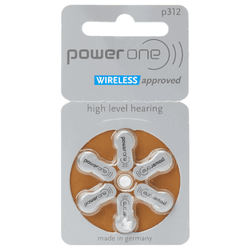 Pilha Auditiva 1.4v Powerone mod. n.312 - Eletrônica Faria