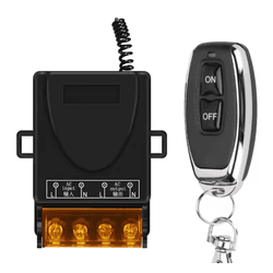 Receptora Multifunção 433 1 Canal Com Controle Biv... - Eletrônica Faria