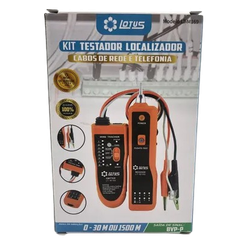 Kit Testador Localizador Cabos de Rede/Telefonia L... - Eletrônica Faria