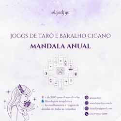 Consulta Mandala Astrológica Cigana - Anual - Bara... - Loja Elfyn