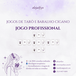 Consulta Baralho Cigano - Profissional - Emprego e... - Loja Elfyn