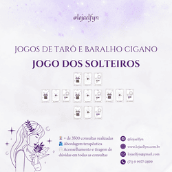 Consulta Baralho Cigano - Amoroso - Previsões para... - Loja Elfyn