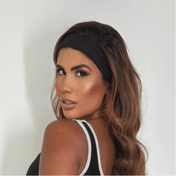 Faixa de Cabelo Preta - ELLAS FIT